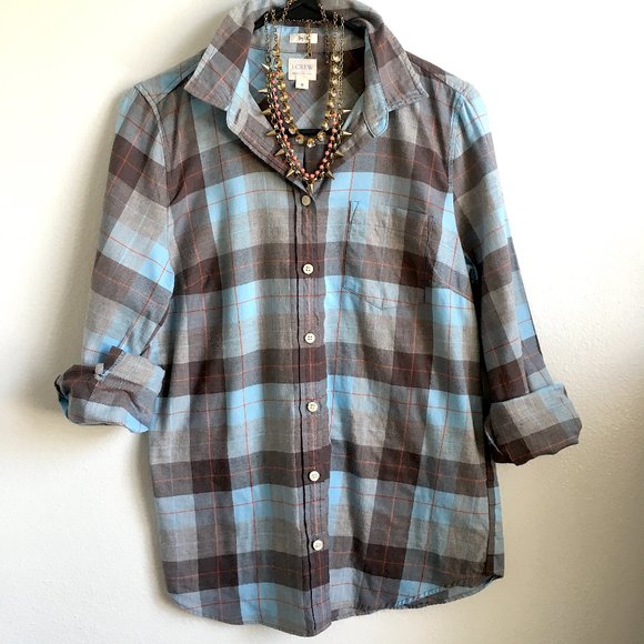 J Crew Button Down Shirt, Size S - Picture 2 of 3